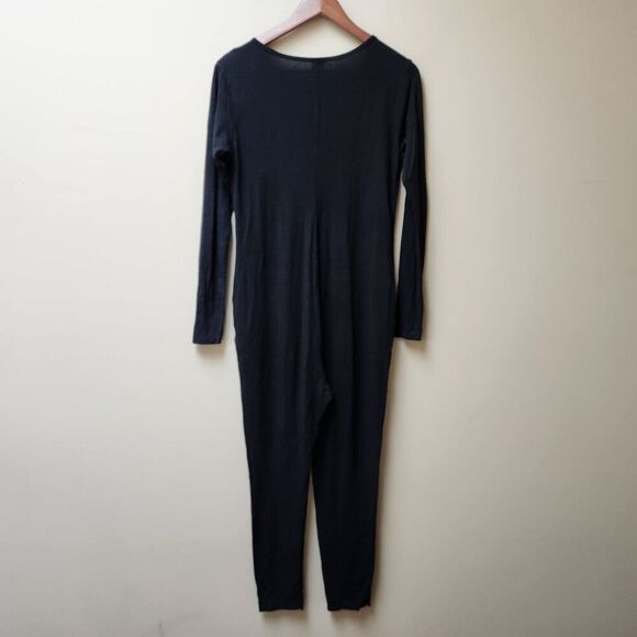 Smash + Tess black long sleeve romper / xxs - Picture 5 of 5